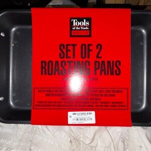 Tools of the Trade Set of Two Roasting Pans